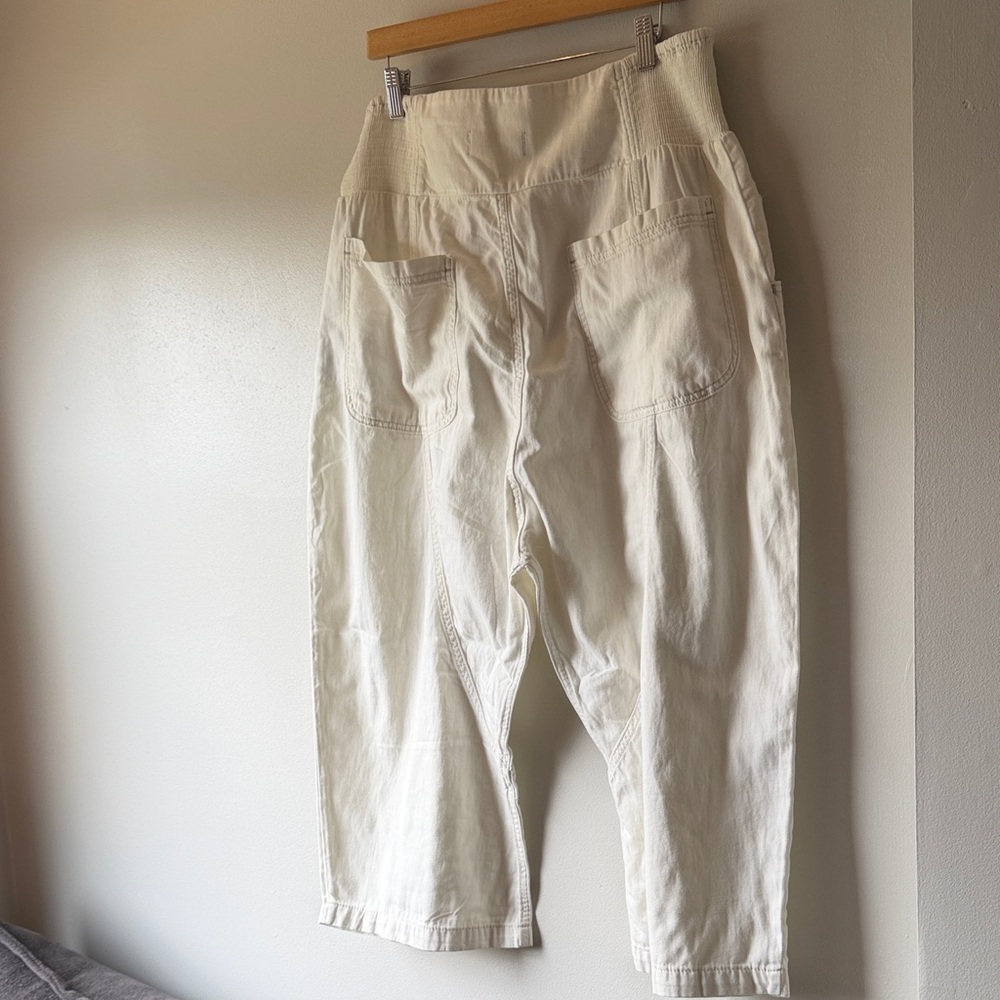 Free People Cream Lunan harem Pants - Picture 4 of 10